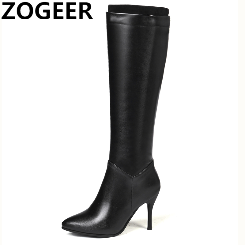 Women'S Fashion Knee High Boots - Classic Autumn Winter Knee High Boots