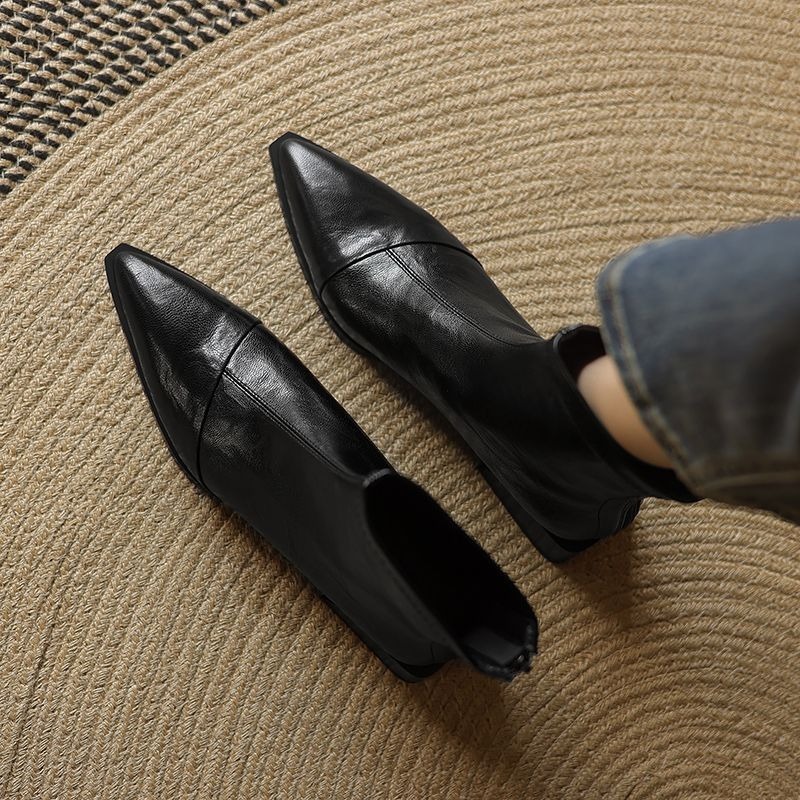 Women Pointed Short Boots 2025 - Women'S Fashion Korea recension och pris