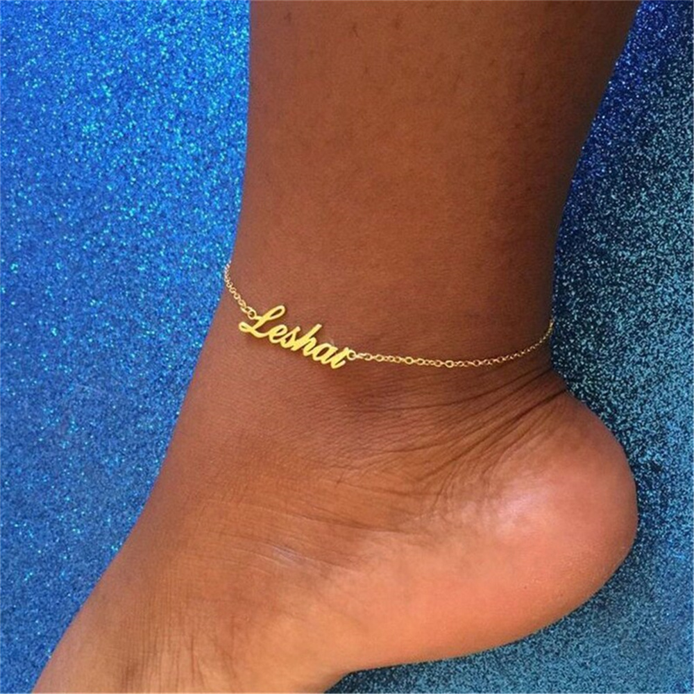 Custom Name Ankle Stainless St - Women Fashion Dress Names recension och pris