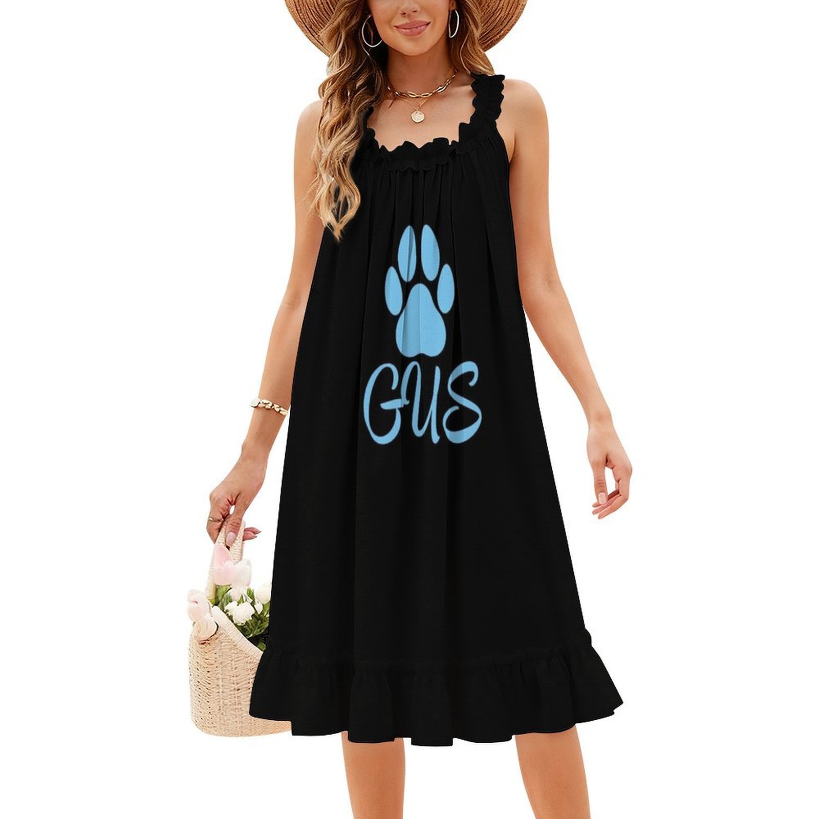 Blue Dog Name Gus Boho Chic Dr - Women Fashion Dress Names recension och pris