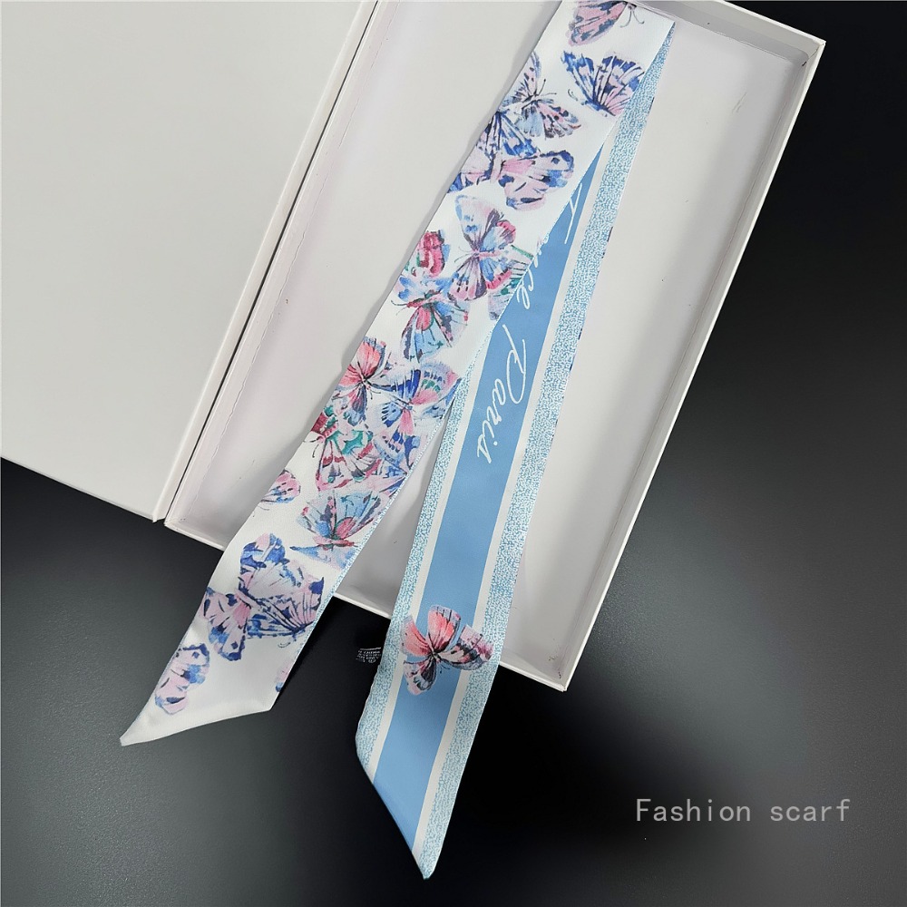 Lightweight Floral Scarf Women - Women Fashion Necktie recension och pris