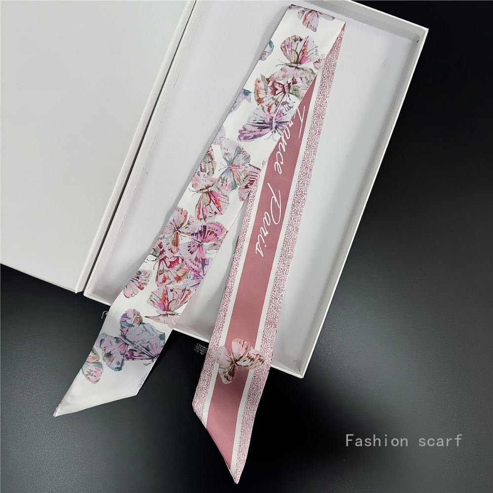 Lightweight Floral Scarf Women - Women Fashion Necktie recension och pris