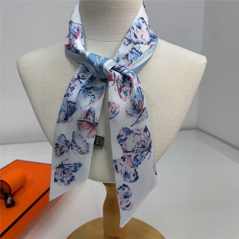 Lightweight Floral Scarf Women - Women Fashion Necktie recension och pris