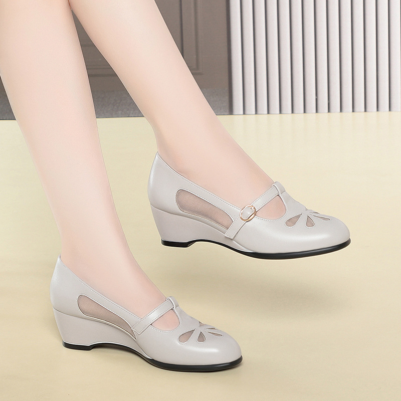 Middle Aged Women Summer Mesh  - Women'S Fashion Shoes recension och pris