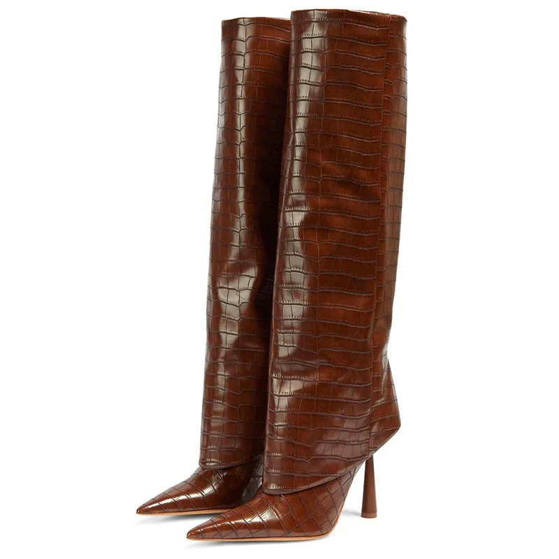 Eilyken 2027 Autumn Winter Des - Women'S Fashion Knee High Boots recension och pris