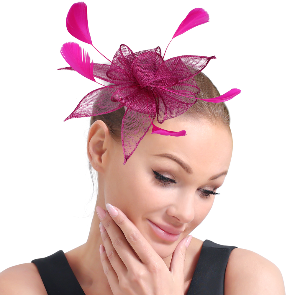 Fancy Bridal Fascinator Hair B - Women'S Fashion Kentucky Derby recension och pris