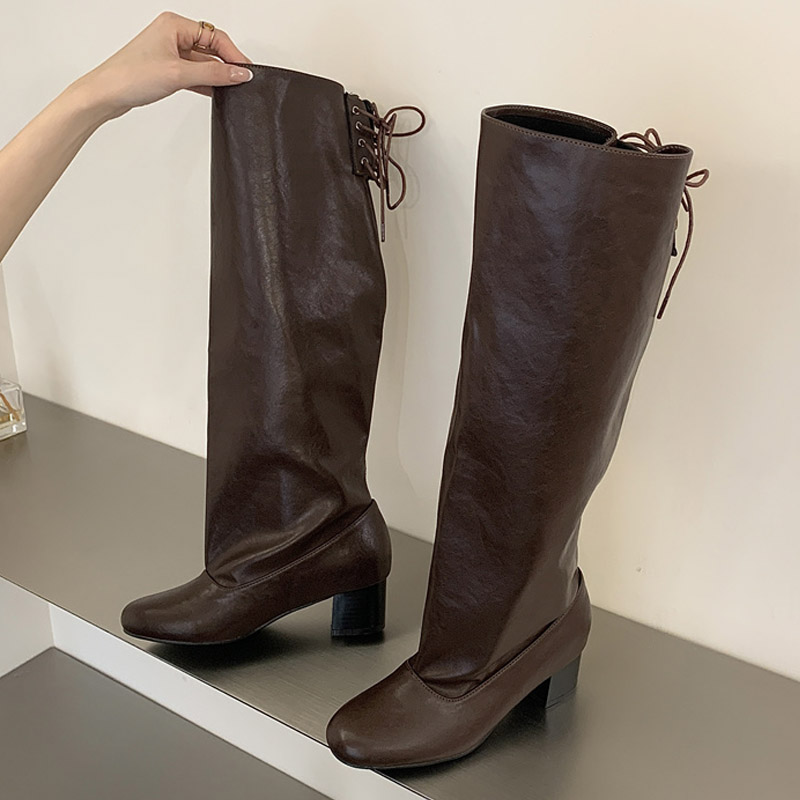 2027 New Winter Fashion Design - Women'S Fashion Knee High Boots recension och pris