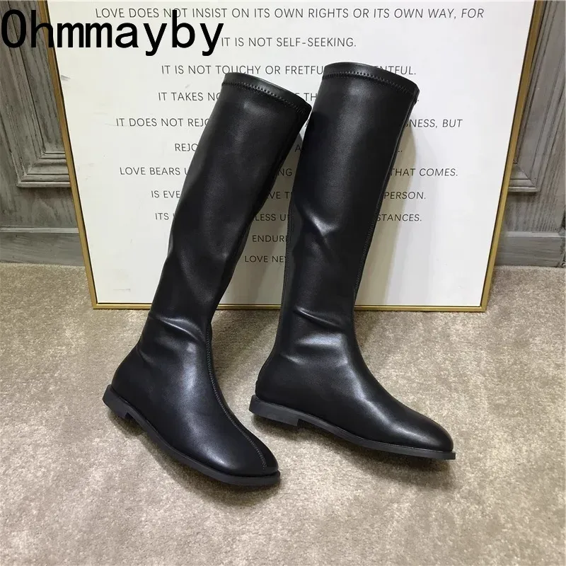 Street Style Stretch Women Kne - Women'S Fashion Knee High Boots recension och pris