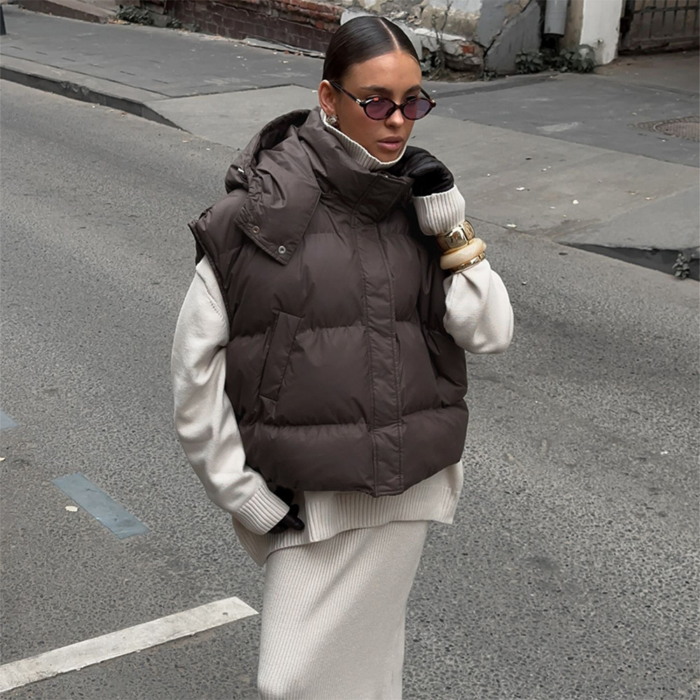 Quilted Vest Women Fall Winter - Women'S Fashion Vest Tops recension och pris