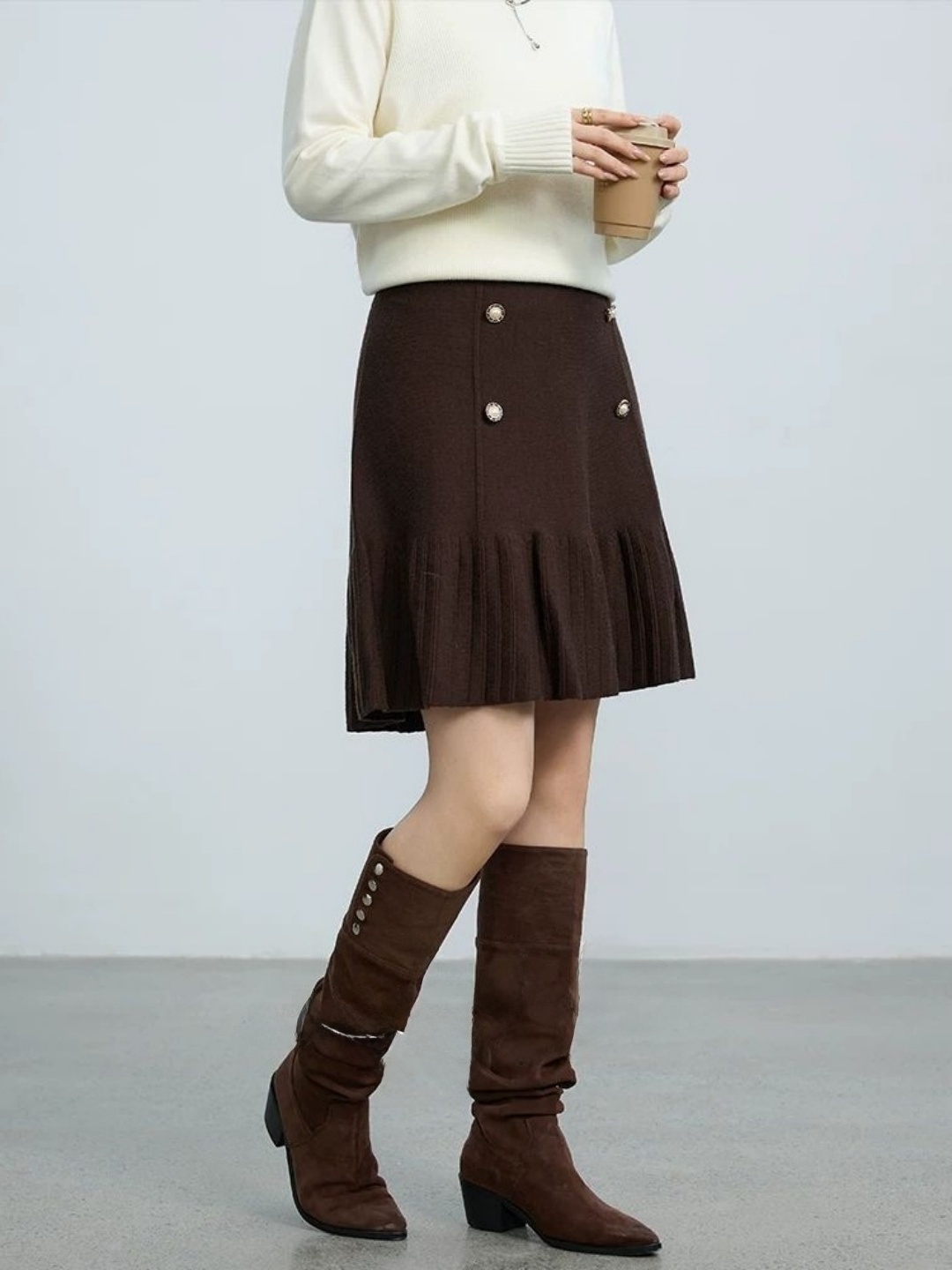 plus Size A-Line  Skirt High W - Women Fashion Over The Years recension och pris