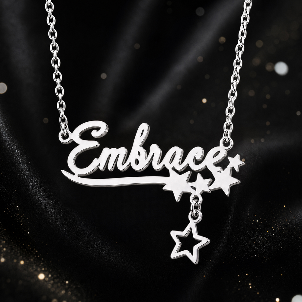 Custom Butterfly Name Necklace - Women Fashion Names recension och pris